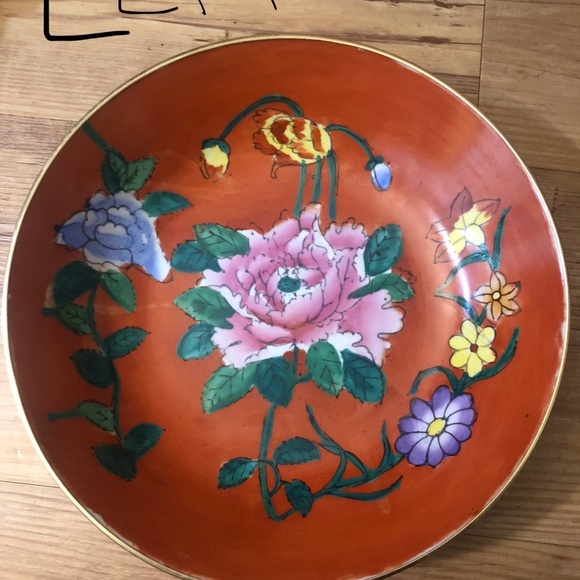 Mid 20th Century Chinese Blossom Enamel Brass Encased Bowl - Picture 4 of 16